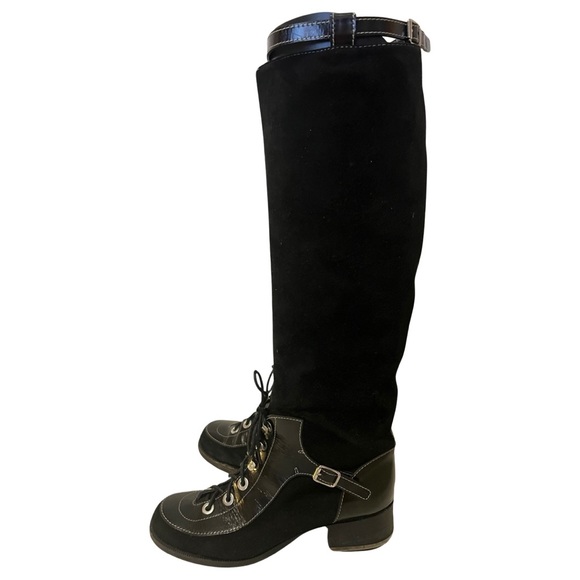 Givenchy vintage black suede riding boots with certificate of authentici… - Picture 4 of 16